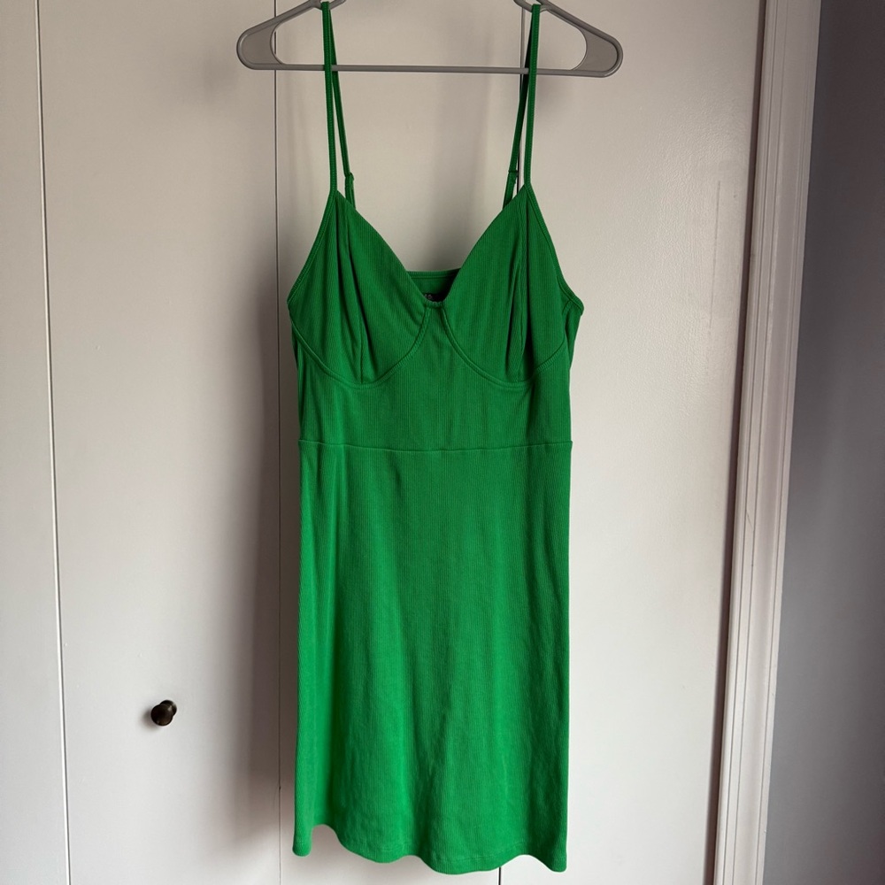 Wild Fable Vibrant Green Dress